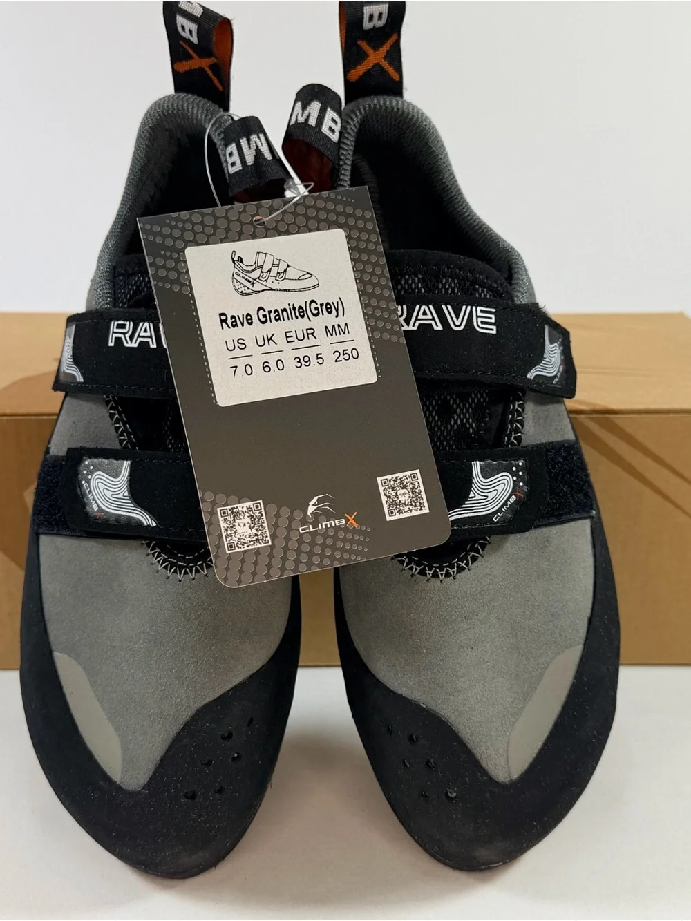 NWT Climb X Rave Strap Climbing Shoe Size 7 Men's